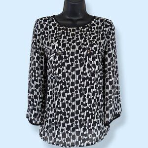 Vintage Cynthia Rowley Sheer Blouse